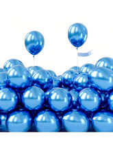 120 Metallic Blue 5 Inch Balloons for Garland Arch Birthday and Wedding Decor