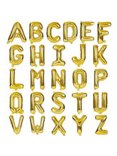16-Inch Mylar Foil Alphabet Balloons A-Z for Birthday Wedding Party Decor