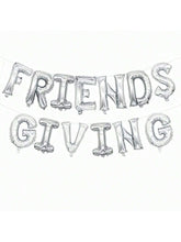 16 Inch Friendsgiving Foil Balloons Banner Thanksgiving Party Decor