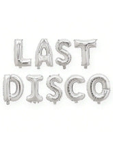 16" Silver Disco Foil Balloons for Bachelorette Party & Bride Supplies