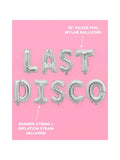 16" Silver Disco Foil Balloons for Bachelorette Party & Bride Supplies