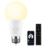 A19 LED Bulb 12W 100W Equivalent Color Changing Smart Light 2.4GHz Remote Dimmable