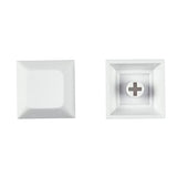 24 Pcs Dsa Profile Blank 1U Keycap 1.3Mm Pbt For Mx Switches Keyboard Replacement Keycaps