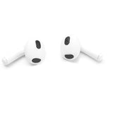 Airpods Earpods Covers Anti-Slip Silicone Soft Sport Covers Accessories For Airpods 3 Earbud Airpods Ear Tips 5 Pairs (White)