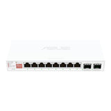 Qg-U1080, 5-Port 2.5G And 2-Port 10G Sfp+ Unmanaged Switch, Support 4 Intelligent Modes, Home Network Hub, Office Ethernet Splitter, Plug And Play, Easy Setup, Desktop, Silent Operation