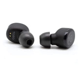 Tw-200-C | Memory Foam Replacement Earbud Tips For Anker Soundcore, Sennheiser, Jbl, Soundpeats & More | Ultimate Comfort, Secure Fit, Superior Noise Isolation | Black (S/M/L) (3 Pairs)