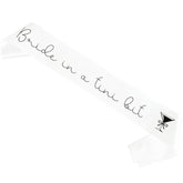 Bride In A Tini Bit Sash, Espresso Martini Bow Coquette Bride-To-Be Sash, Tini Time Martini Bachelorette, Bridal Shower, Engagement, Wedding Party Decorations