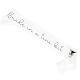 Bride In A Tini Bit Sash, Espresso Martini Bow Coquette Bride-To-Be Sash, Tini Time Martini Bachelorette, Bridal Shower, Engagement, Wedding Party Decorations