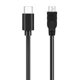 Usb C To Mini Usb Cable 2 Feet (3 Pack), Usb C To Mini 5-Pin Charging & Sync Data Cord, Compatible With Texas Instruments Calculators, Ps3 Controller, Digital Camera, Mp3 Player And More