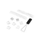 Pudding Keycaps 2 - Full Key Set - Pbt - 112 Keys -White