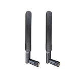 Dual Band Wifi Antenna 2.4Ghz 5.8Ghz 8Dbi Wifi Rp-Sma Male Antenna For Wireless Routers Pc Desktop Surveillance Monitor (2-Pack)
