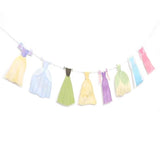 Princess Party Banner — First Birthday Dress Bunting for Girl's Celebration