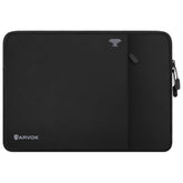 13 13.3 14 Inch Laptop Sleeve With Front Pocket, Shockproof 360 Protective Laptop Case Briefcase Handbag, Computer Carrying Bag Compatible With Macbook Air/Pro, Lenovo/Hp/Dell/Asus/Acer, Black