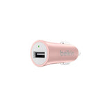 Belkin Mixit Metallic 2.4A Premium Wall and Car Charger Bundle with 4-Foot Micro USB Cable Charging Kit - for Android Phones - Rose Gold
