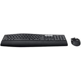 Logitech G Mk825 Wireless Keyboard/Mouse Combo, Full-Size Keyboard With Xl Cushioned Palm Rest, Bluetooth Or Unifying Receiver Connectivity, Black (Renewed)
