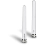 3/6/7 Dbi Outdoor Tri-Band Omni Antenna Kit, Tew-A057, 2.4Ghz, 5Ghz, 6Ghz, Compatible With 802.11Be/ Ax/Ac/N/G/B/A Routers And Access Points, N-Type Connector, White
