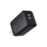 45W Charger Foldable Compact Gan Pps Super Fast Dual Usb C Wall Charger Block - For Samsung Galaxy S23/S22/S21/S20 Series,Compatible With Samsung & Other Usb-C Devices