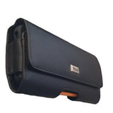 Plus Size Black Leather Wallet Pouch Clip ( Plus Size Compatible With The Apple Iphone 8 Plus / 7 Plus / 6S Plus With A Heavy Duty Hybrid Case On ) And Zoomazig Stylus