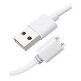 2.6Ft Magnetic Usb Dc Charger Cable Replacement Charging Cord - White(5Mm/0.2I