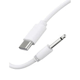 Usb Type C Dc Charging Cable 2.5Mm Dc Charger Cord 2.6Ft Replacement For Massager-1 Pack(White)