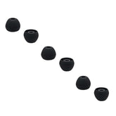 3 Pairs Premium Ear Tips For Powerbeats Pro Earbuds In Ear Tips, Silicone Washable Noise Reducing Secure Fit For Beats Powerbeats Pro, Fit In Case, Buds Tips Black, Large