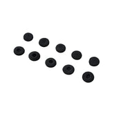 Black Soft Foam Earbud Earpad Replacement Sponge Covers For Walkie Talkie Earpiece & Stereo Headsets?Diameter 18Mm,10Pcs?
