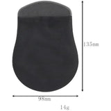 Slim Mouse Holder, Case For Magic Mouse, With Reusable Adhesive, No Glue Residue, Compact Elastic Pouch/Carrying Sleeve, Can Be Attached To Ipad Or Macbook (Black, 2 Pcs)