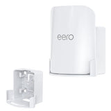 Eero Pro 7 Wall Mount Kit, Erro 7 Pro Outlet Mount Bracket Optimize Space&Cable Management Accessories Eero Pro 7 Compatible With Erros Pro 7 Tri-Band Mesh Wi-Fi 7 Router (White, 1 Pack)