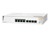 Hpe Networking Instant On Switch Series 1830 8-Port Gb Smart-Managed Layer 2 Ethernet Switch With Poe | 8X 1G | 4X Cl4 Poe (65W) | Fan-Less | Us Cord (Jl811A#Aba)