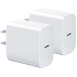 Usb C Charger Block For Apple Watch Iwatch Series Ultra/10/9/8/7/6/Se/Se2/5/4/3, Type-C Pd Fast Charging Usbc 20W Power Adapter Plug For Iphone Ipad,2-Pack White (Cable Not Included)