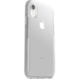 OtterBox iPhone XR Symmetry Series Case - CLEAR, ultra-sleek, wireless charging compatible, raised edges protect camera & screen