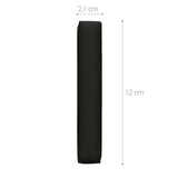 kwmobile Headband Cushion Pad Compatible with JBL Tune 600 / 500BT / 510BT / 520BT / 450 - Headphones PU Leather Cushion - Black