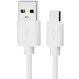 Smays 4-Pack 25ft Security Camera Micro USB Extension Cable Compatible for Wyze Cam Pan, Blink Mini, YI Home Camera, White