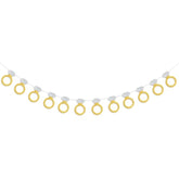 Wedding Diamond Ring Banner for Engagement, Bachelorette & Bridal Shower Decor