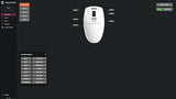 Bm22 Wireless 2.4 Ghz Mouse, Launcher Support Paw3212 Sensor 76G Lightweight Ergonomic Design, 2400 Dpi 1000 Hz Polling Rate Compatible For Mac Windows Linux