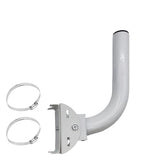 Universal Wireless Bridge Bracket Mount, Pole And Wall-Mounted Mount For Outdoor Point To Point Ap Access Point Client Bridge Cpe,Tv Antenna,Wifi Extender,Weather Station,Router (1 Pcs)