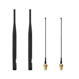 2 Sets 915Mhz Wifi Antenna Lora Indoor 3Dbi Gain Omni With Sma Male Connector For Meshtastic Lora32 915Mhz Esp32 Lora Oled Board With 5.9In Ipex Cable