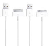 2-Pack Cable Compatible With Charger Iphone 4/4S/3G/3Gs,Ipad 1 2 3,Ipod Touch 4 3 2 1,Old Ipod Classic 3 2 1,(3.3 Feet,White)