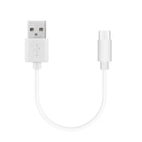 Geekria Type-C Sport Earphones Short Charger Cable Compatible with ATH ANC300T