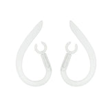 Replacement Ear Hooks For Bluetooth Earbuds M165 M180 Bluetooth Headset Earhooks 5 Pairs (Type A)