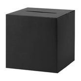 Black Card Box With Slot 9.1" Wedding Favor Gift Card Boxes For Reception, Parties, Birthday, Wedding Decorations, Retirement, Graduation Money Box Envelope Holder