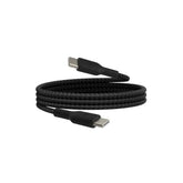 Belkin BoostCharge Braided USB-C to USB-C Cable (1M/3.3ft) for iPhone 16, iPhone 16 Pro, iPhone 16 Pro Max, Galaxy S25, S24, Note, Pixel 9 & 8, iPad Pro, Nintendo Switch 2 & More - Black