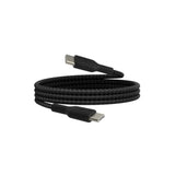 Belkin BoostCharge Braided USB-C to USB-C Cable (1M/3.3ft) for iPhone 16, iPhone 16 Pro, iPhone 16 Pro Max, Galaxy S25, S24, Note, Pixel 9 & 8, iPad Pro, Nintendo Switch 2 & More - Black
