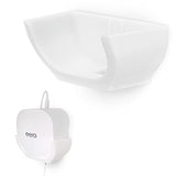 Screwless Wall Mount For Eero 6 Mesh Wifi Holder, Custom Design (Not Compatible With Eero Pro 6 / Beacon), Strong Vhb Adhesive, No Tools, No Mess, White By