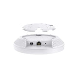 Omada Wifi 7 Wireless Access Point - Be5000 Dual Band, 2.5G Port, Poe+ Or Dc Powered, Adapter Not Included, 5Yr , Captive Portal, Mesh, Wpa3, Roaming, Business Wifi Experience(Eap723)