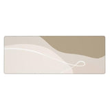 Minimalist Office Decor,Minimalist Desk Accessories,Boho Desk Mat,Beige Desk Mat,Xl Mouse Pad,Beige Mouse Pad,Neutral Mouse Pad,Vanilla Girl Aesthetic,11.8 * 31.5 * 0.11 Inches