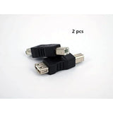 Usb 2.0 A Female To Usb B Male Print Adapter Converter Usb Af/Bm Adapter Plug