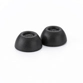 Tw-300-B | Memory Foam Replacement Earbud Tips For Beats Studio Buds Plus +, Earfun, Soundcore & More | Ultimate Comfort, Secure Fit, Superior Noise Isolation | Black, Small (3 Pairs)