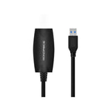 5-Meter Usb 3.0 A Male To A Female Active Extension Cable, Black