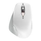 Stream Mouse Comfort, Wireless Ergonomic Mouse With Rubberized Thumb Support, Special For Right-Handed, 2.4 Ghz, 6 Silent Buttons, White